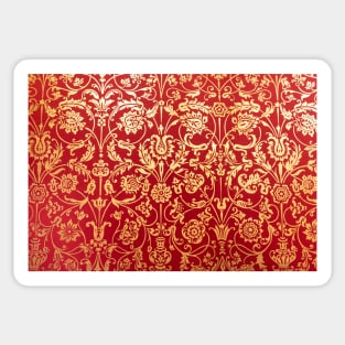 Russian style floral seamless pattern Sticker